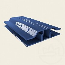 Соединительный профиль АПЗ 6мм Solidprof синий